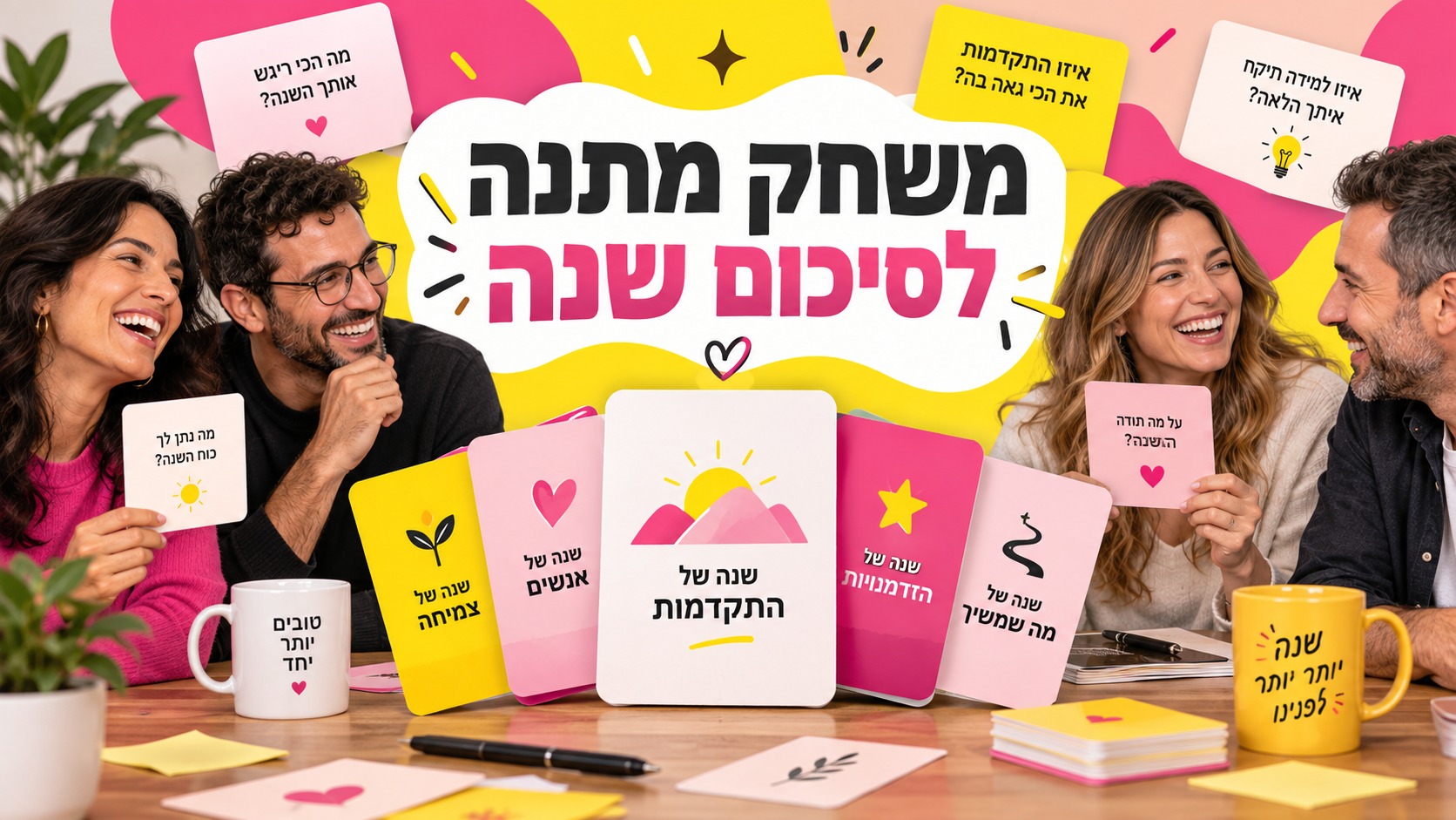 אנשים צוחקים תוך כדי משחק